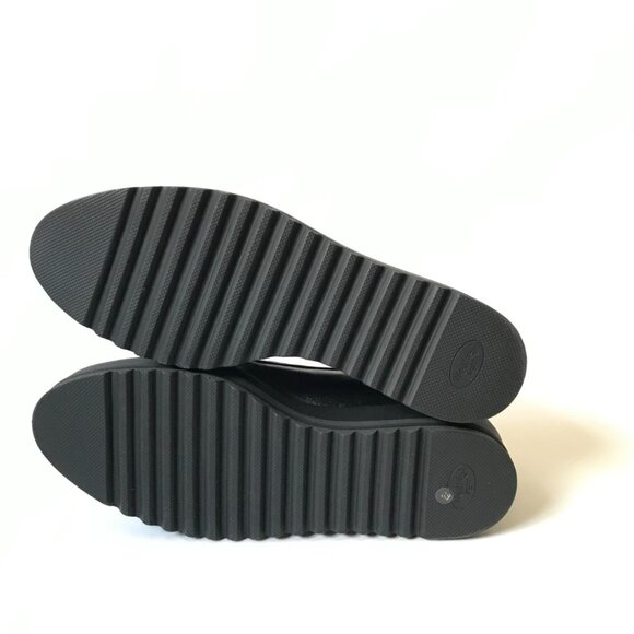 NWOB Michele Lopriore Cassidy Loafers Shoes Womens 38 SIlver Pewter Leather NEW - Picture 9 of 13